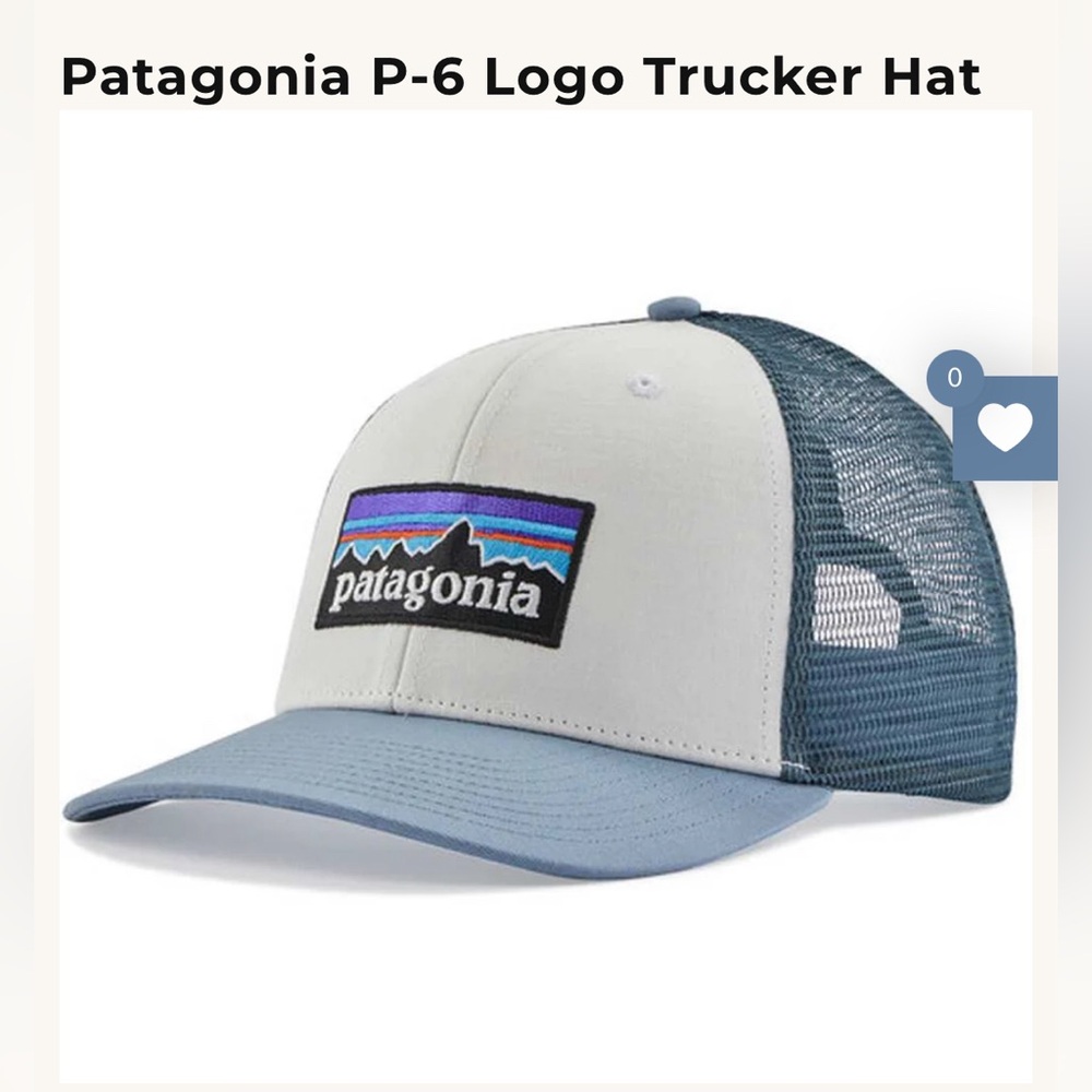 Patagonia Trucker Hat NOT FOR SALE